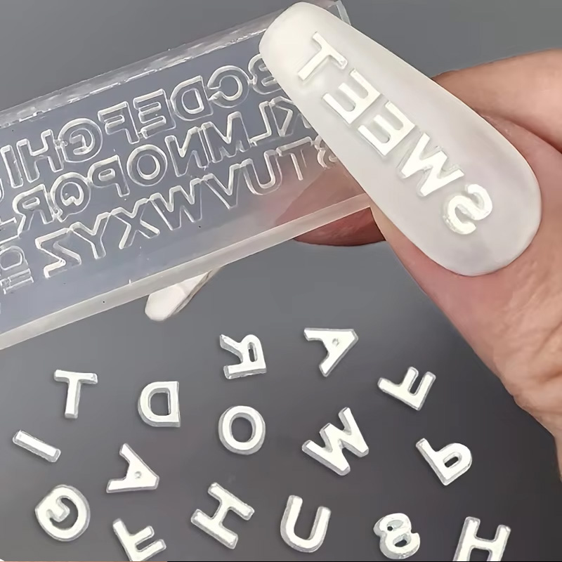 Art And Craft Letter Z - Molde de silicone para arte em