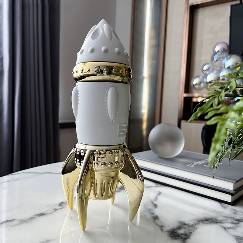 Tv Art And Craft - Ornamentos de foguete espacial, decoração de