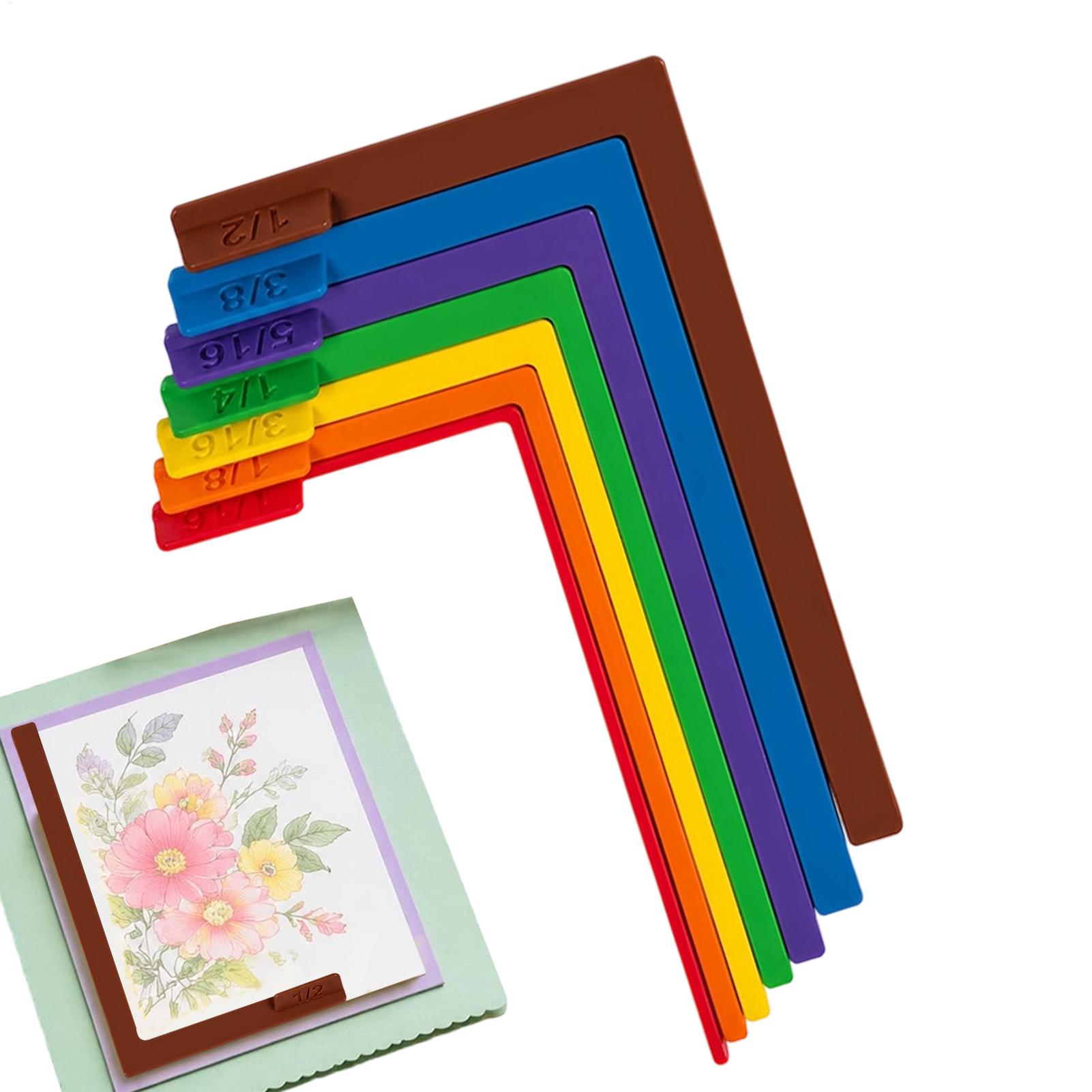 Box Art And Craft - 7 peças de guias de alinhamento