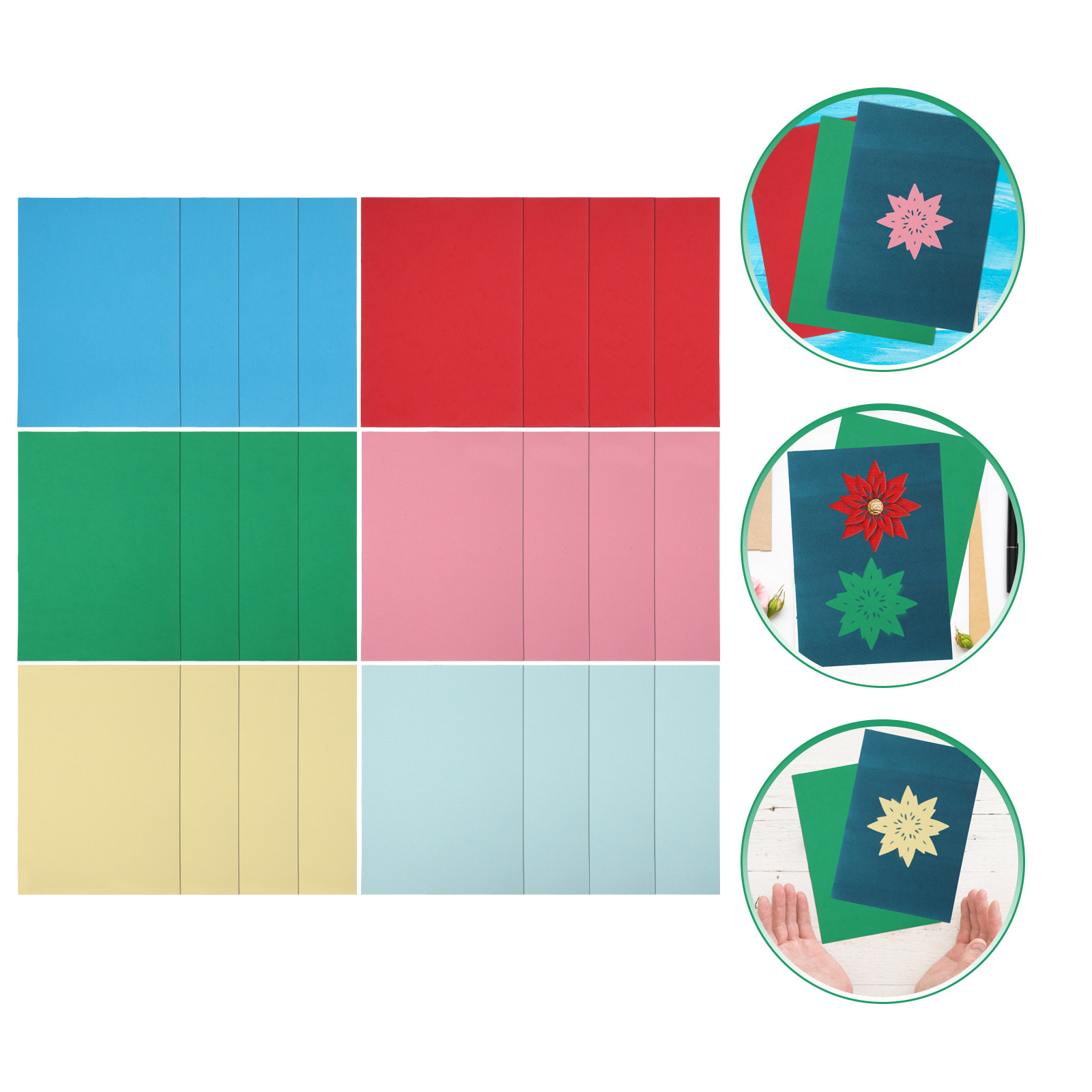Art Craft Ideas For Kids - 28 Folhas de Papel Cianotipia A5