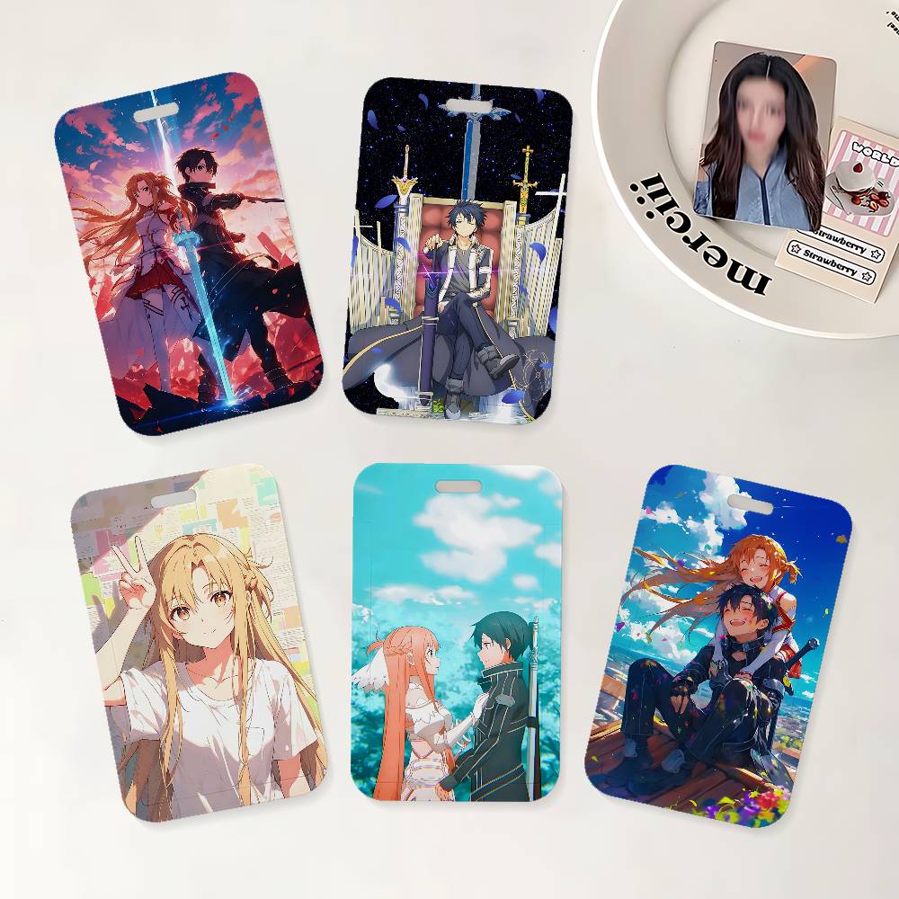 Art Craft Online - Porta-Crachá Sword Art Online com Cordão
