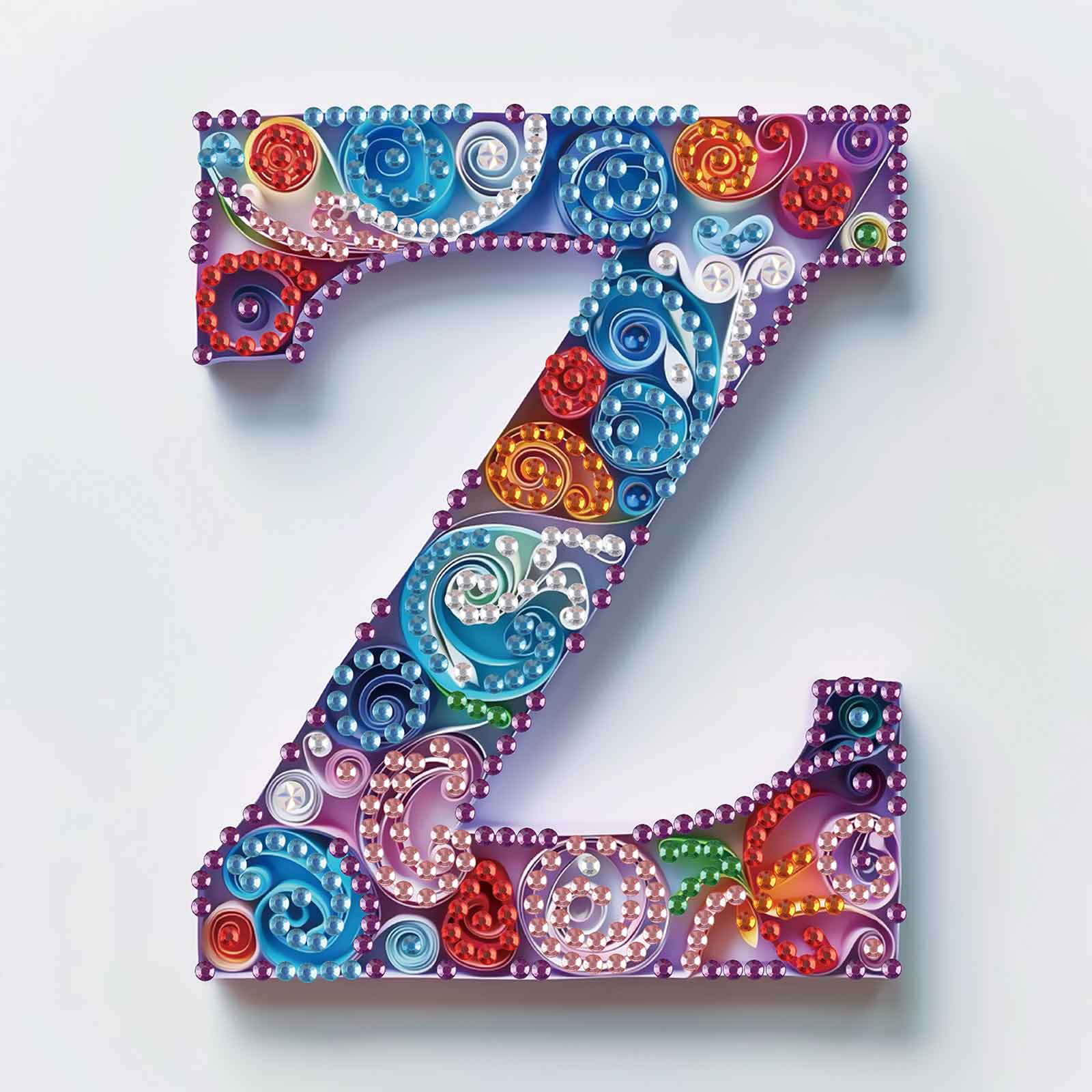 Art And Craft Letter Z - Kits de pintura de arte com