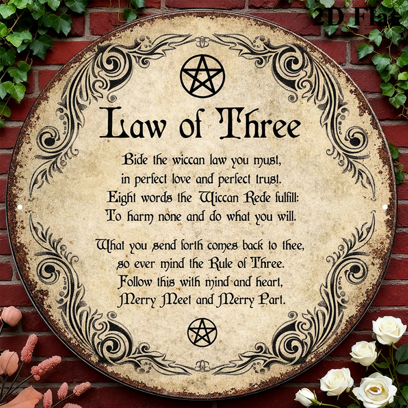 Art & Craft Kortingscode - CIFBUY Arte de parede vintage Wicca