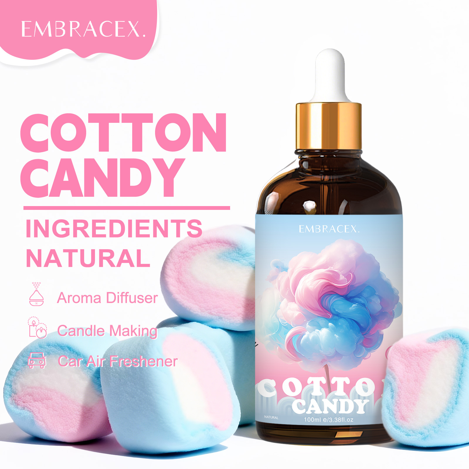 Óleos Aromáticos de Algodão Do - Art Craft Things avaliação e preço