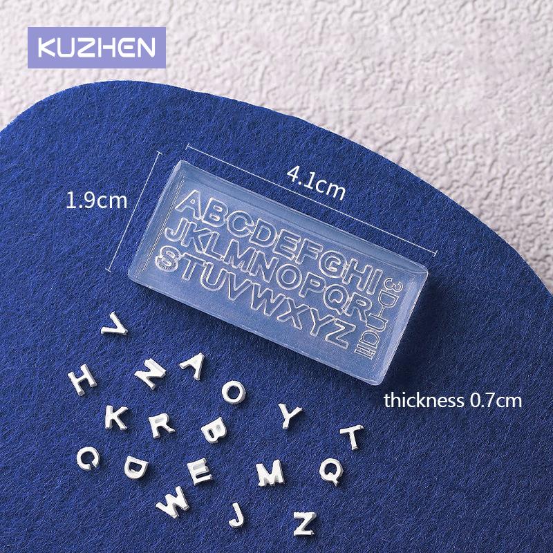 Silicone Mini Nail Art Moldes, - Art And Craft Letter Z avaliação e preço