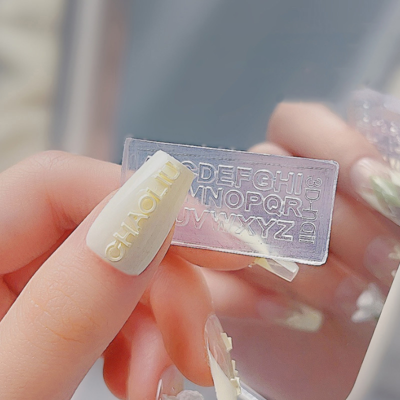 Silicone Mini Nail Art Moldes, - Art And Craft Letter Z avaliação e preço
