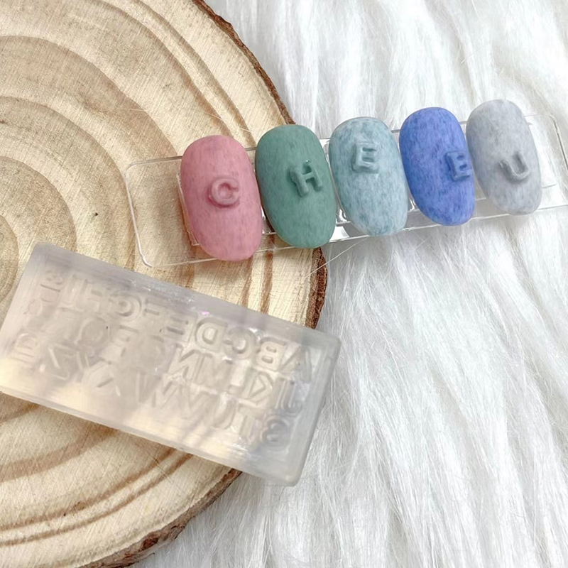 Silicone Mini Nail Art Moldes, - Art And Craft Letter Z avaliação e preço