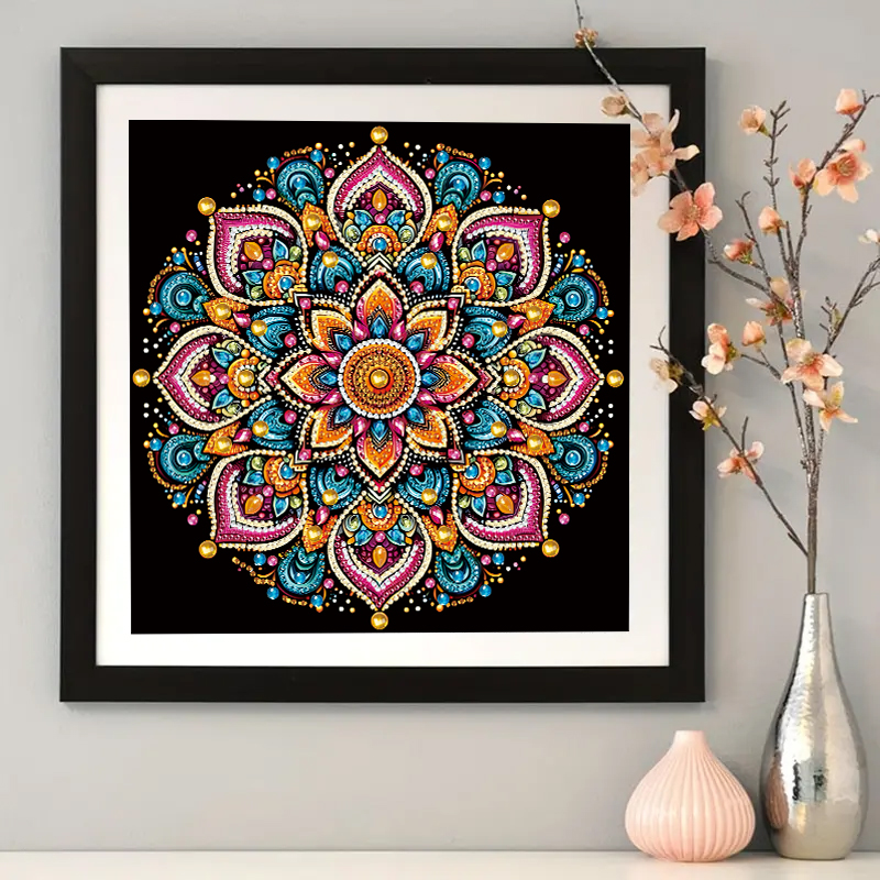 5d diy pintura diamante flor k - Art Craft Things avaliação e preço