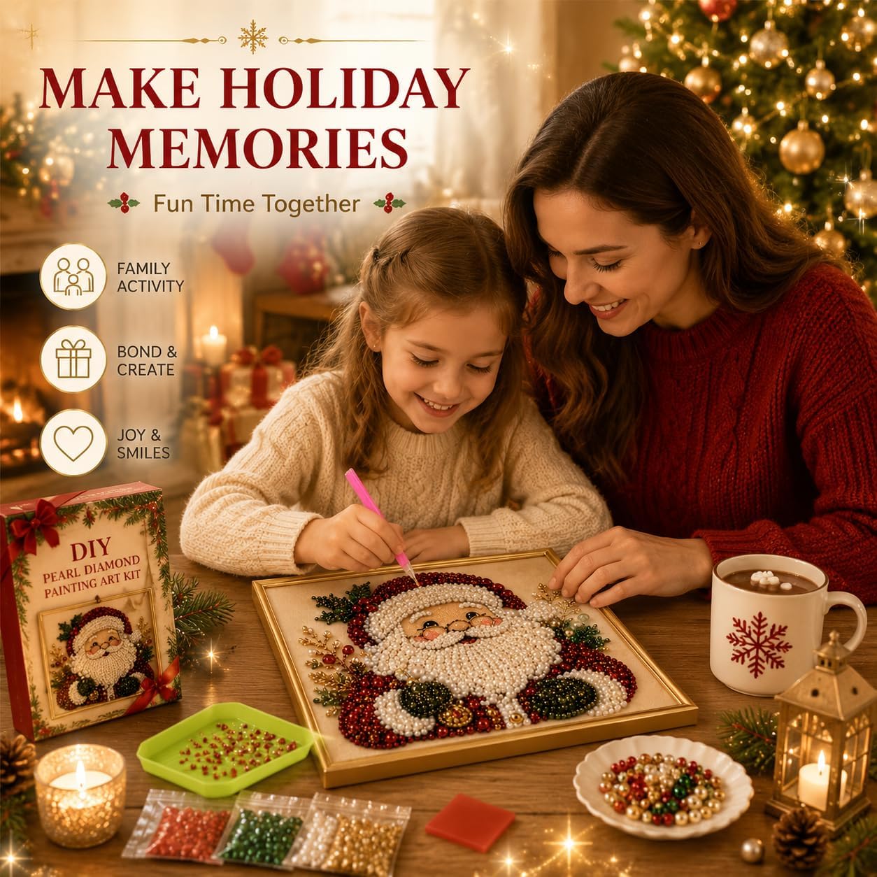Kit de Arte de Pintura com Pér - Art Craft Things avaliação e preço