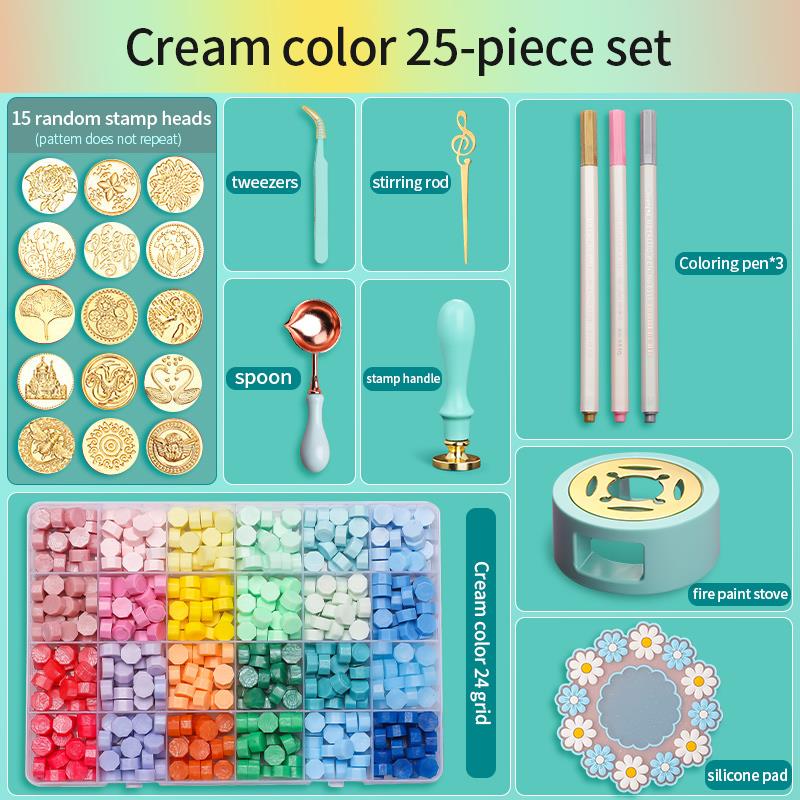 Conjunto de selo de cera lacad - Batik Wax Kit avaliação e preço