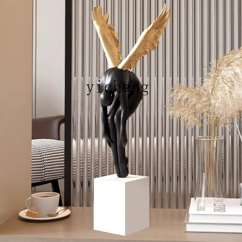 LYY Escultura Artesanal Abstra - Tv Art And Craft avaliação e preço