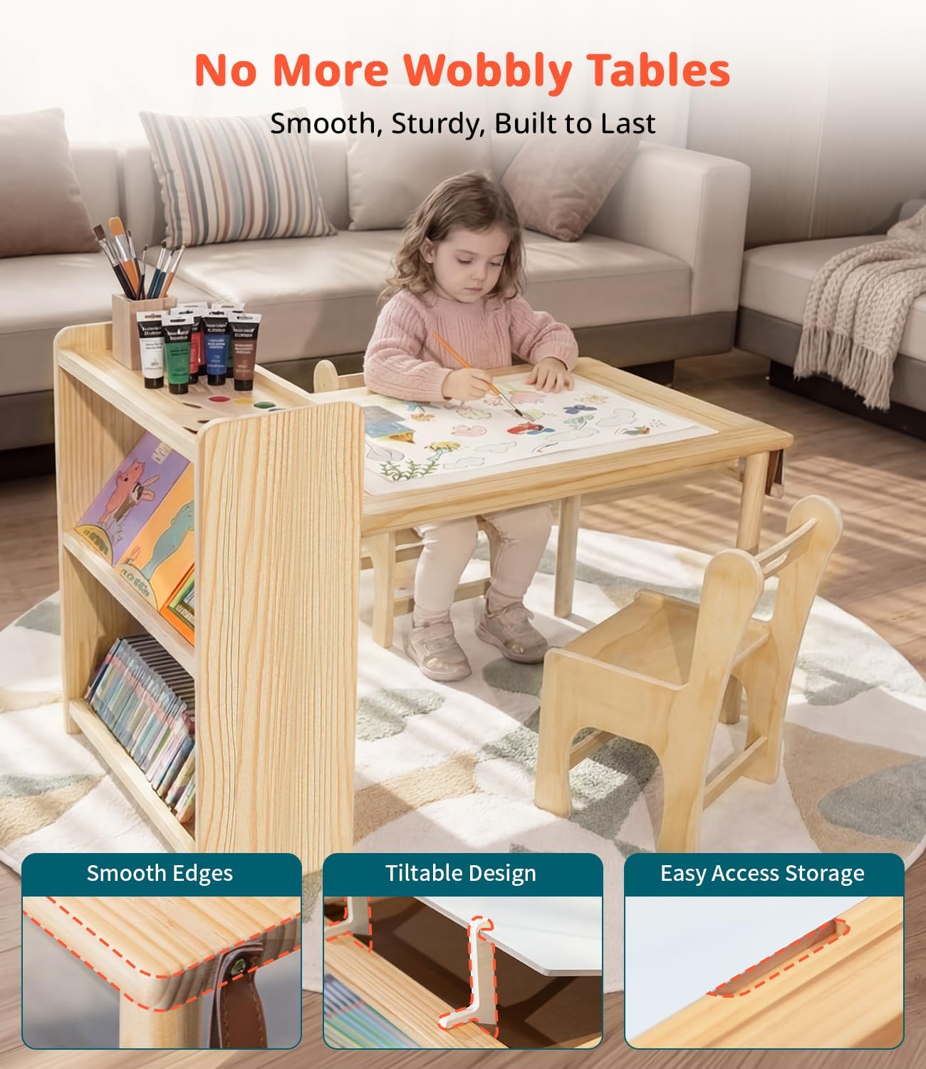 Mesa de Arte Infantil de Madei - Art Craft Toddlers avaliação e preço