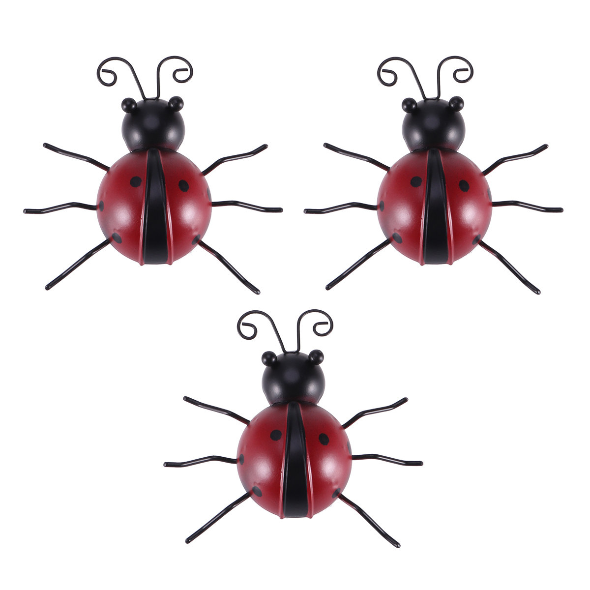 Conjunto de 3 Peças de Arte em - Art Craft Ladybug avaliação e preço