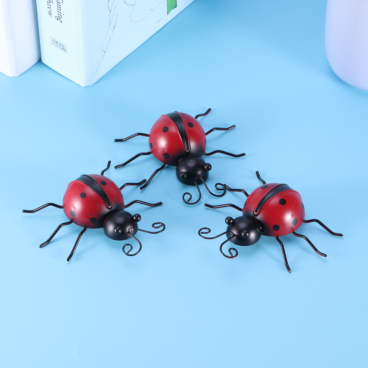 Conjunto de 3 Peças de Arte em - Art Craft Ladybug avaliação e preço