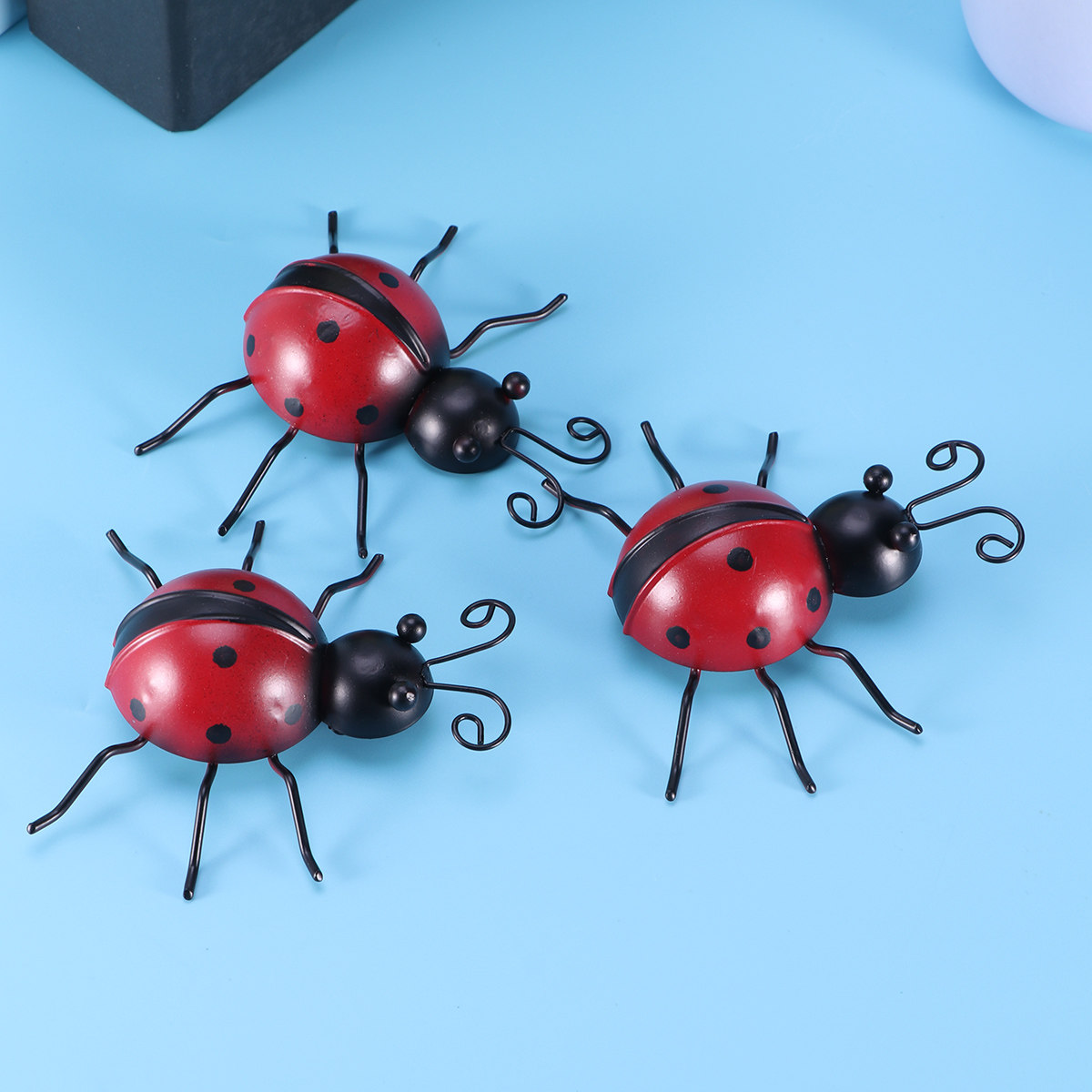 Conjunto de 3 Peças de Arte em - Art Craft Ladybug avaliação e preço