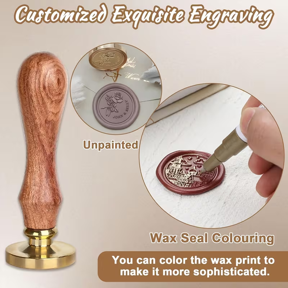 Carimbo de Cera Personalizado  - Batik Wax Kit avaliação e preço