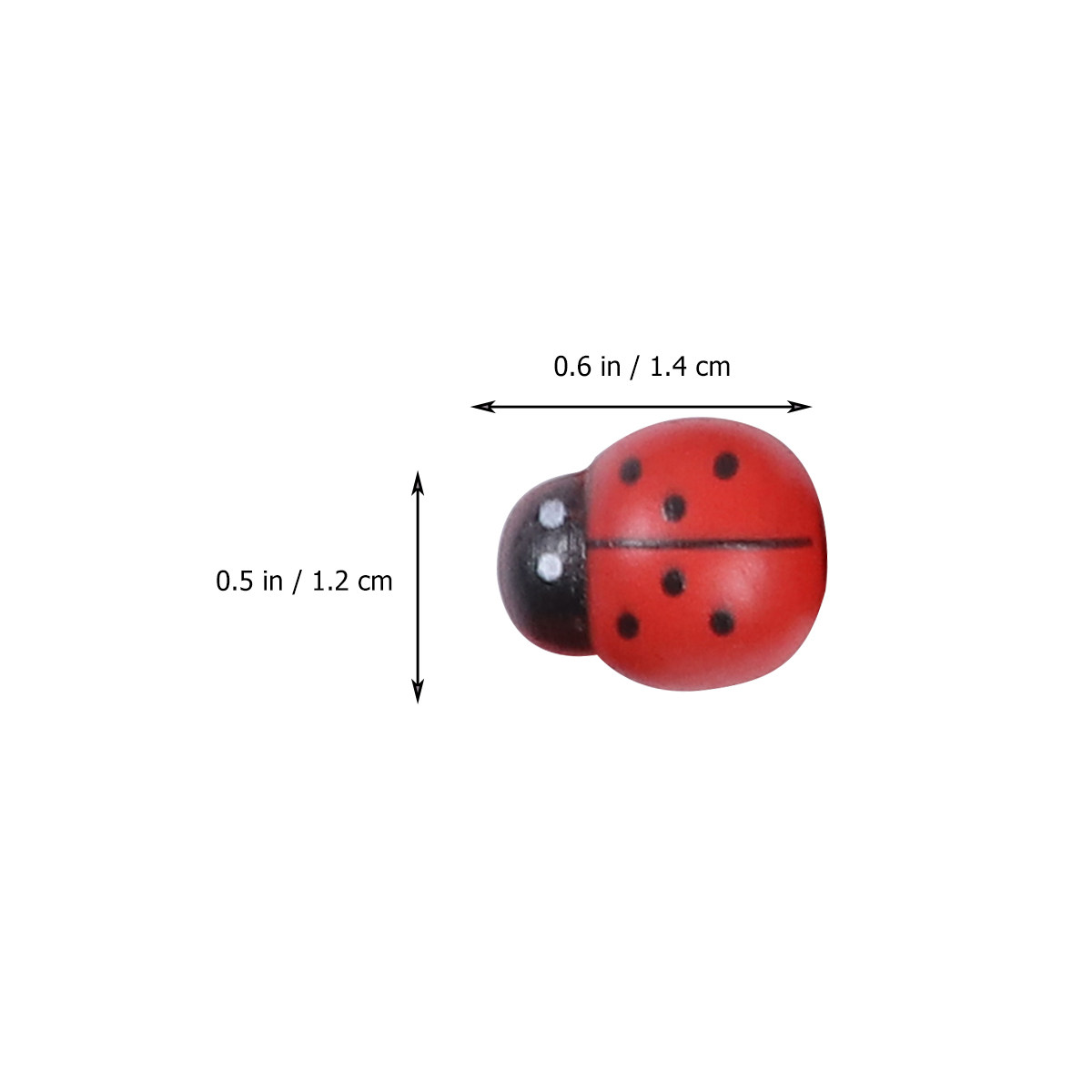 100 peças de Adesivos de Espon - Art Craft Ladybug avaliação e preço