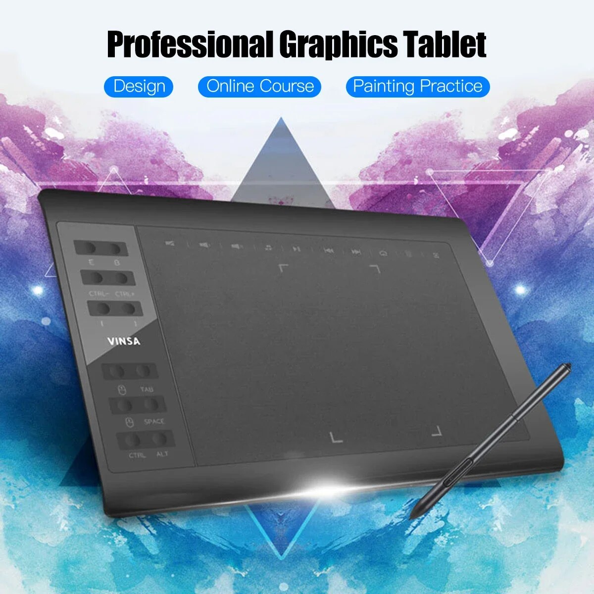 Tablet de desenho gráfico prof - Art Craft Online avaliação e preço