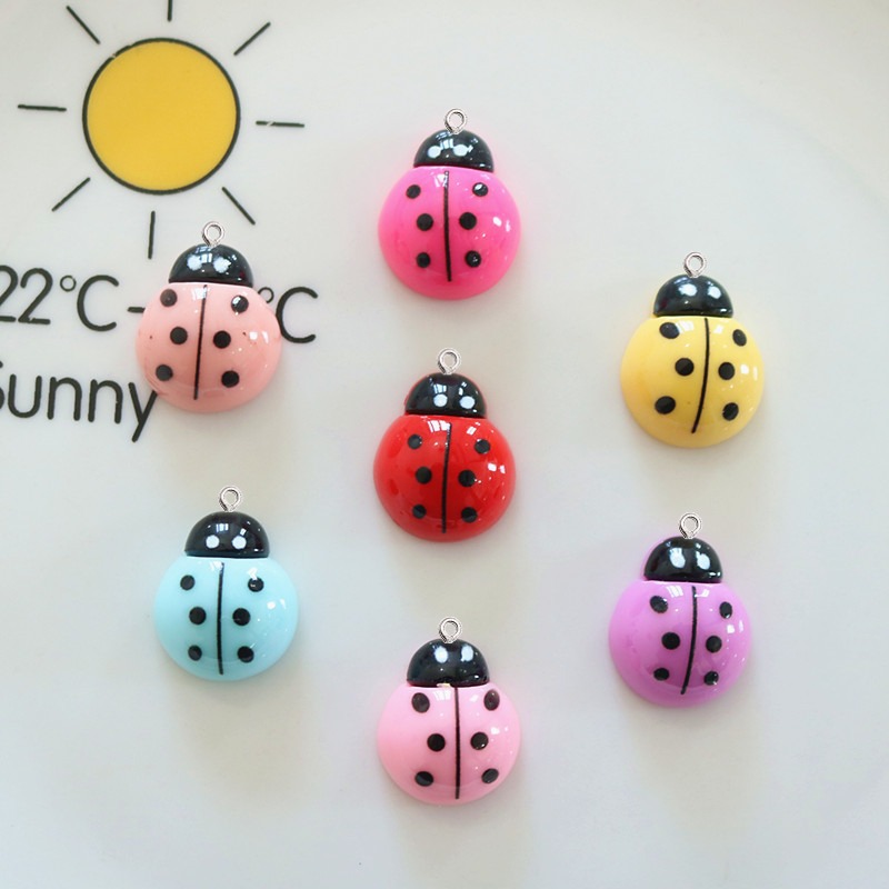 10 pçs brilhante joaninha plan - Art Craft Ladybug avaliação e preço